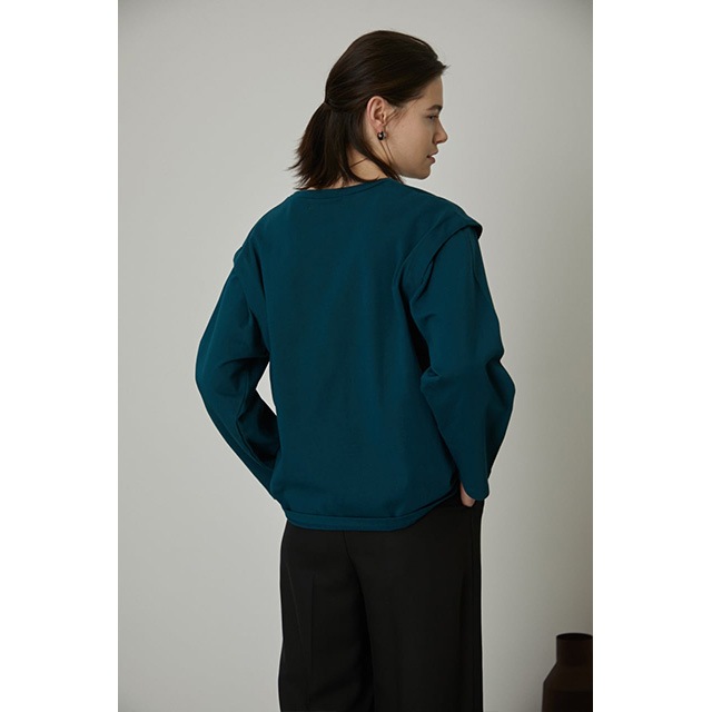 RIM.ARK / ��ॢ����  Open shoulder cut tops