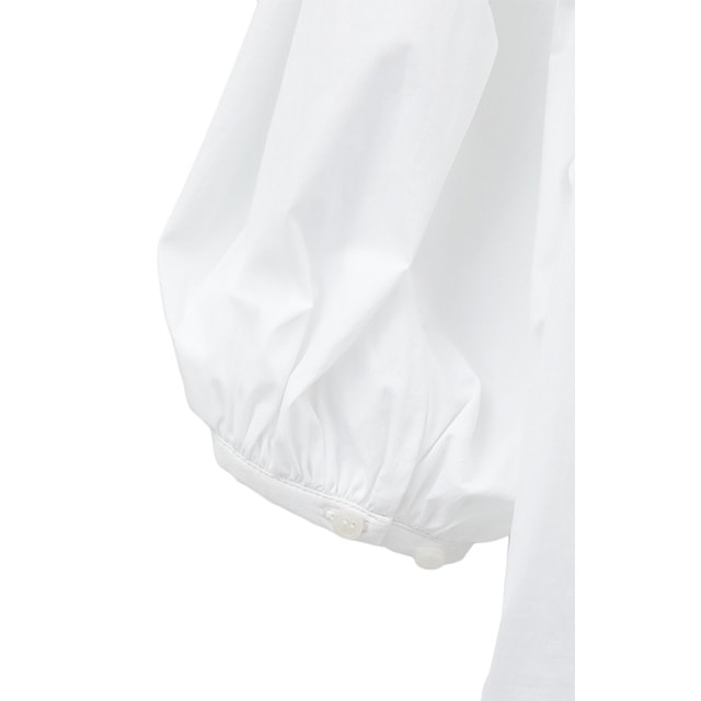 CLANE 2WAY PUFF NECK TOPS ブラウス サイズ1 CLANE - パフネックトップス - 2WAY PUFF NECK TOPS - BLACK