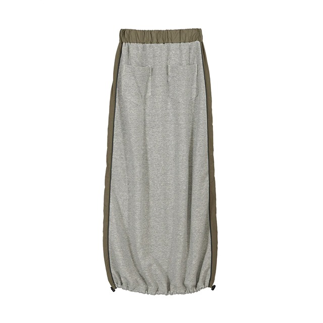 NOUNLESS / �ʥ���쥹 SWEAT DOCKING LINE SKIRT