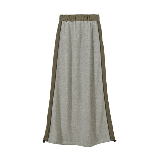 NOUNLESS / �ʥ���쥹 SWEAT DOCKING LINE SKIRT