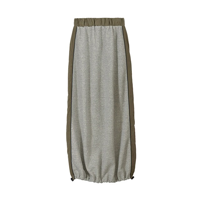 NOUNLESS / �ʥ���쥹 SWEAT DOCKING LINE SKIRT