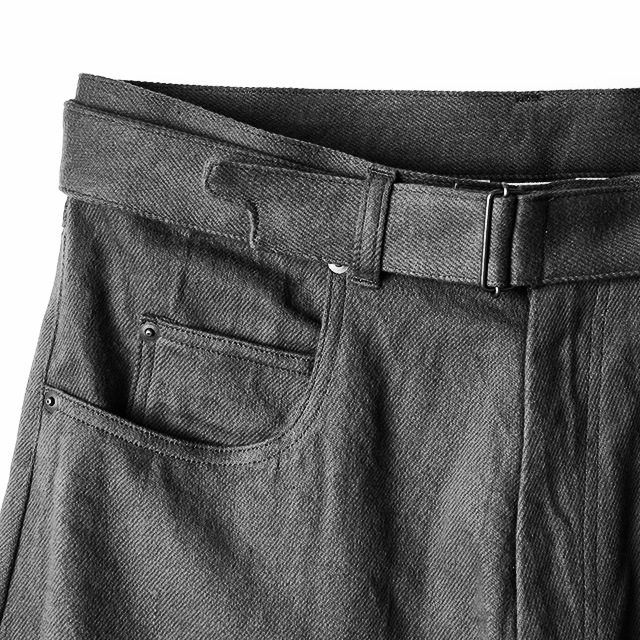 Name. / COTTON KERSEY BELTED 35PANTS