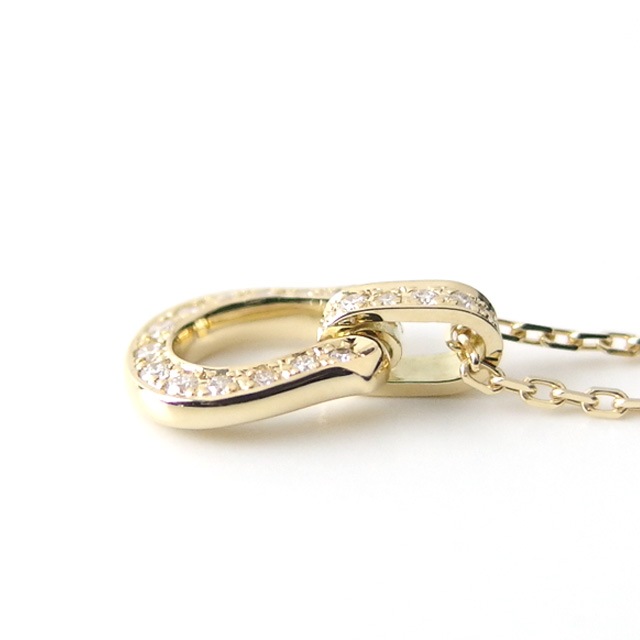 ����ѥ������֥�����Horseshoe Amulet Necklace ��ǰ��ǥ� - K18��������������� w/Dia