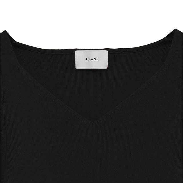 CLANE / ����� V NECK SHORT KNIT TOPS