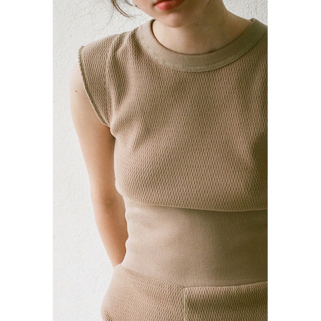 CLANE / ����� NO SLEEVE THERMAL TOPS