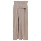 CLANE / �����  WAIST BELT RIB SKIRT