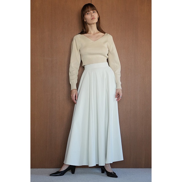 CLANE / ����� V NECK SHORT KNIT TOPS