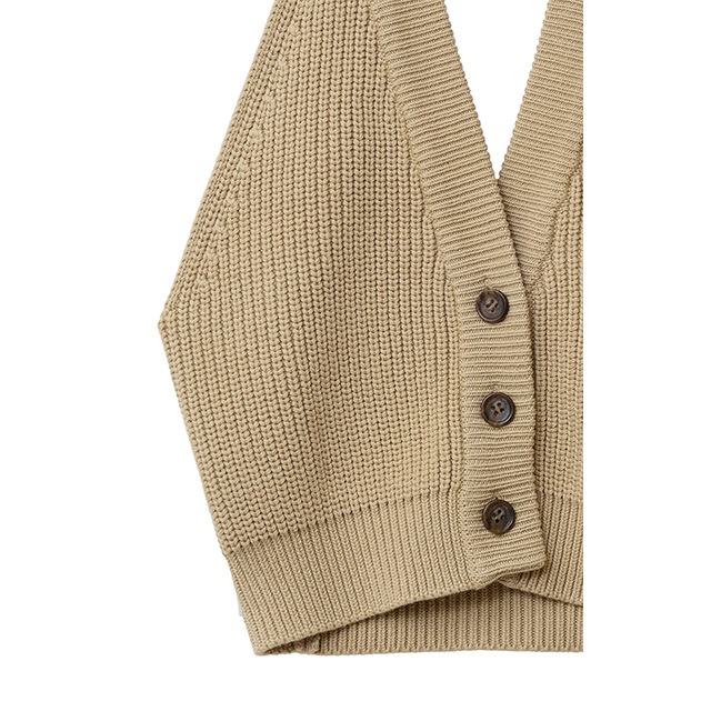 CLANE / ����� HALTER NECK BUSTIER KNIT TOPS