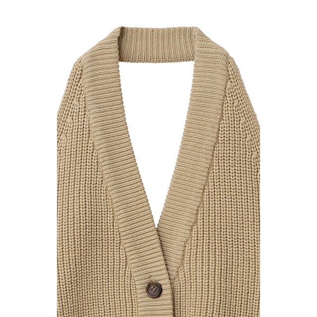 CLANE / ����� HALTER NECK BUSTIER KNIT TOPS