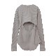 CLANE / ����� BACK OPEN RIB TOPS