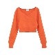 CLANE / ����� V NECK SHORT KNIT TOPS