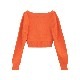 CLANE / ����� V NECK SHORT KNIT TOPS