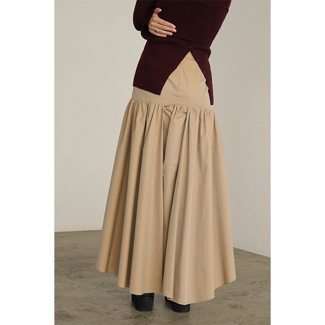 CLANE / ����� VOLUME GATHER SKIRT