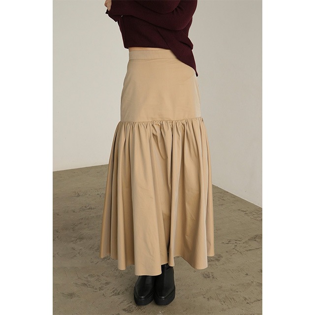 CLANE / ����� VOLUME GATHER SKIRT