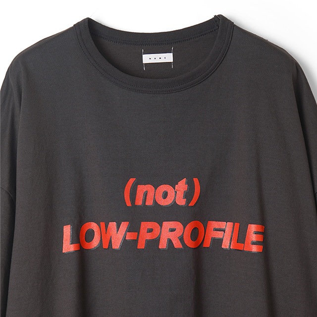 Name. ネーム シルケット コットン プリント Tシャツ SILKETE COTTON PRINT TEE 