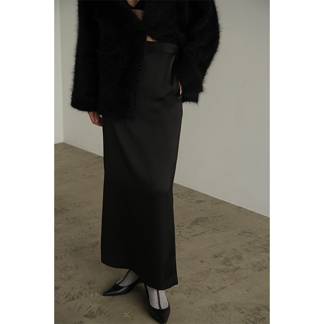 スカート CLANE 2WAY ADJUST SATIN STRAIGHT SKIRT CLANE / クラネ 2WAY ADJUST SATIN STRAIGHT SKIRT|アーストライブ