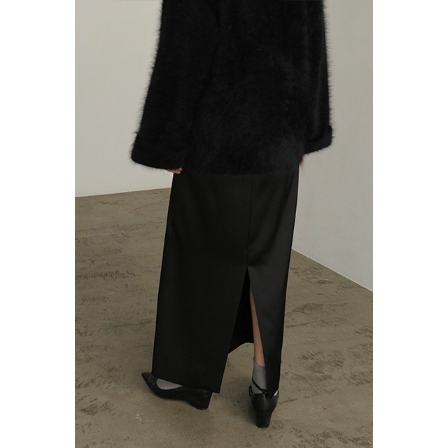 CLANE / ����� 2WAY ADJUST SATIN STRAIGHT SKIRT