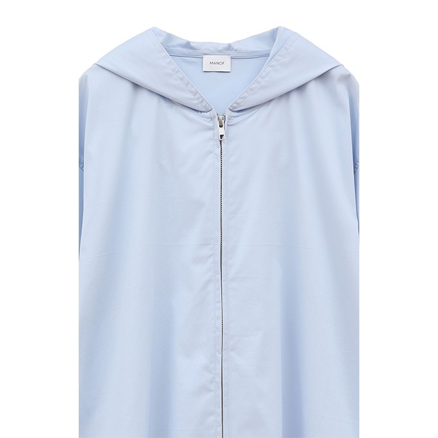 MANOF / �ޥΥ� HODDIE ZIP SHIRTS
