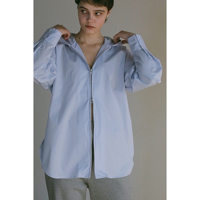 MANOF / �ޥΥ� HODDIE ZIP SHIRTS