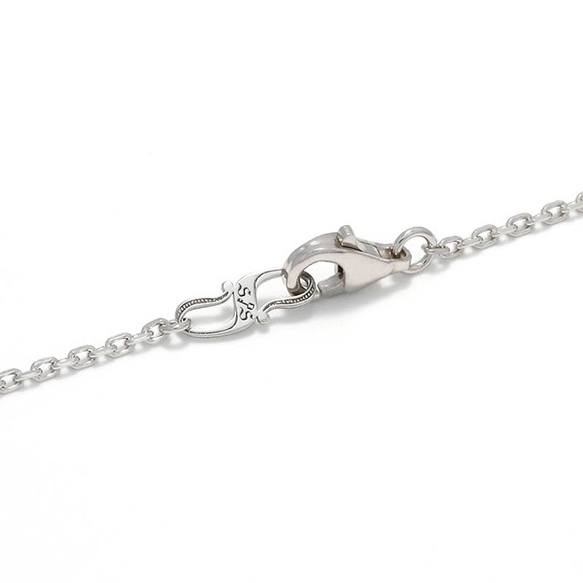 ����ѥ������֥����� Ridge Horseshoe Necklace - Silver w/CZ
