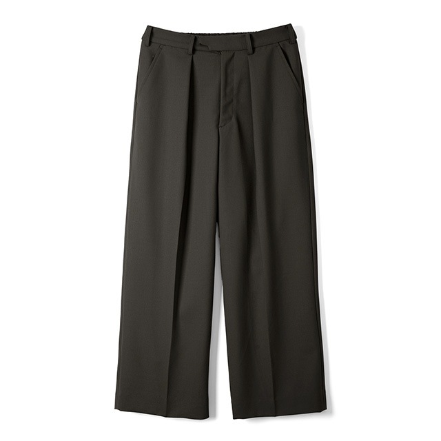 Name. / VINTAGE WOOL ONE TUCK WIDE 35SLACKS