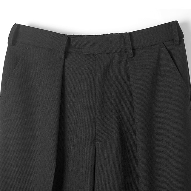 Name. / VINTAGE WOOL ONE TUCK WIDE 35SLACKS