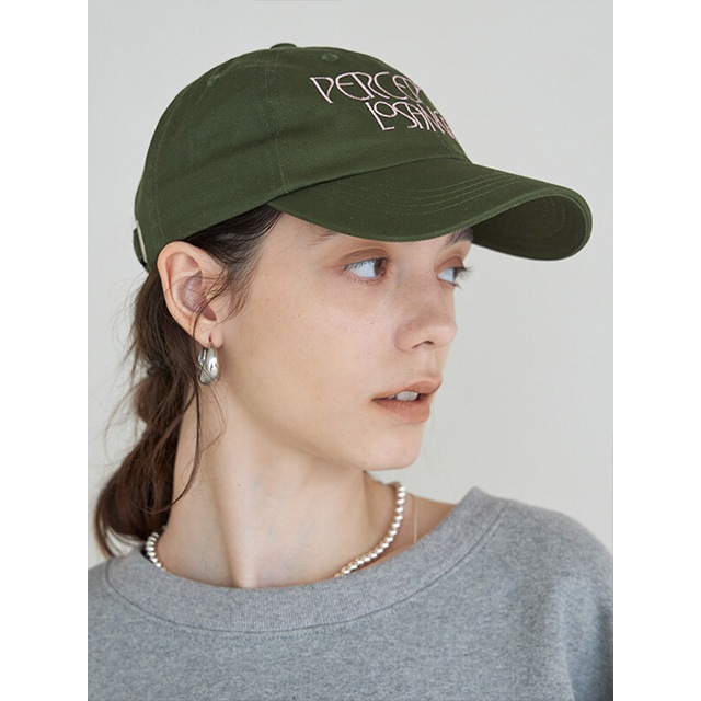 credona/キャップ CREDONA - 【THE C】MESSAGE CAP (ブラウン) | Sir online store
