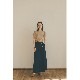 CLANE / ����� BACK OPEN HALF SLEEVE COMPACT KNIT TOPS