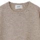 CLANE / ����� BACK OPEN HALF SLEEVE COMPACT KNIT TOPS