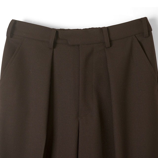 Name. / VINTAGE WOOL ONE TUCK WIDE 35SLACKS