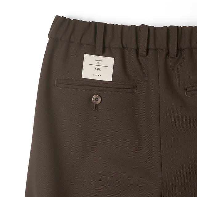 Name. / VINTAGE WOOL ONE TUCK WIDE 35SLACKS