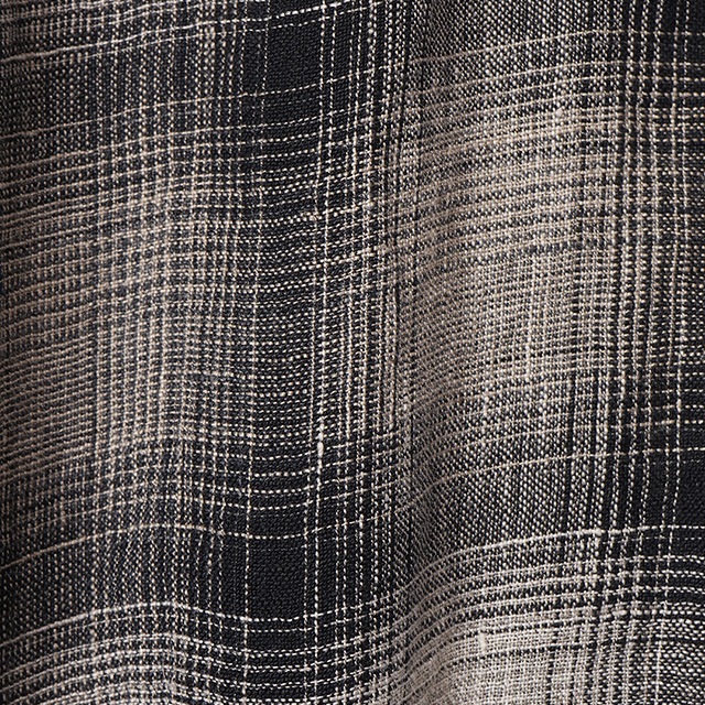 Name. / LINEN CHECK REGULAR BUTTON DOWN SHIRT