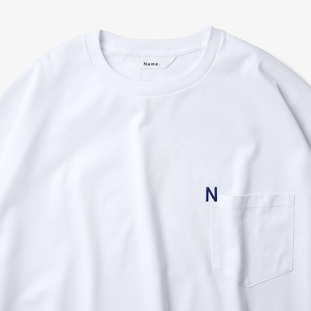 Name. / SILKETE COTTON POCKET BIG TEE
