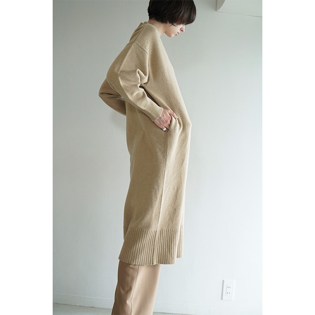 CLANE / ����� V NECK LOOSE KNIT ONEPIECE