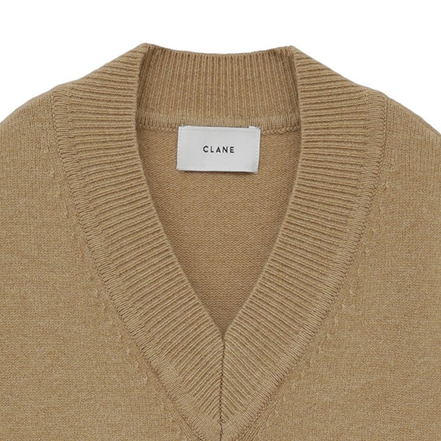 CLANE / ����� V NECK LOOSE KNIT ONEPIECE