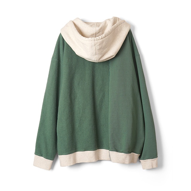 Name. / ASYMMETRIC SWITCHING HOODIE