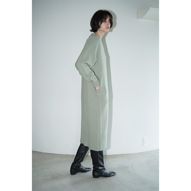 CLANE / ����� V NECK LOOSE KNIT ONEPIECE