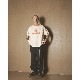 Name. / 40/2 COTTON PRINT TEE "UNICORN RECORD"