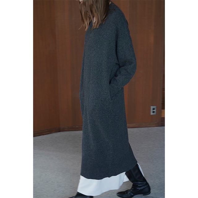 CLANE / ����� V NECK LOOSE KNIT ONEPIECE