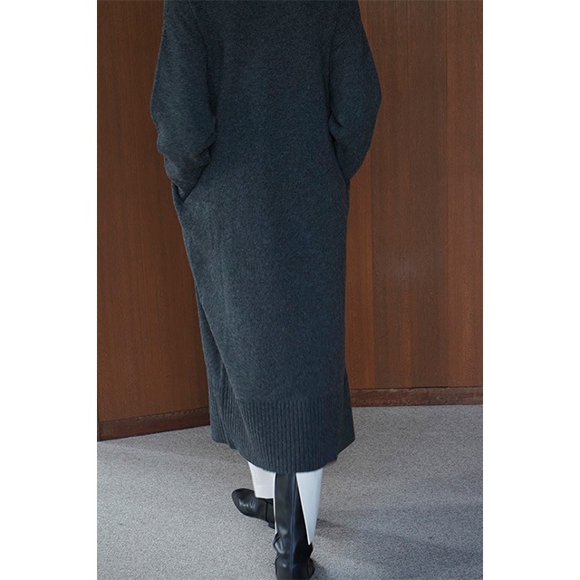 CLANE / ����� V NECK LOOSE KNIT ONEPIECE