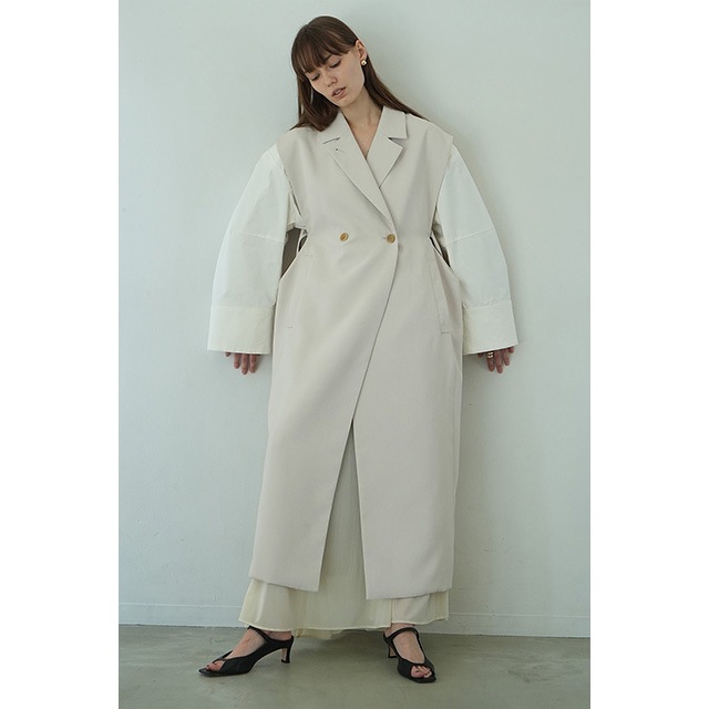 CLANE / ����� DOUBLE BREASTED GILET