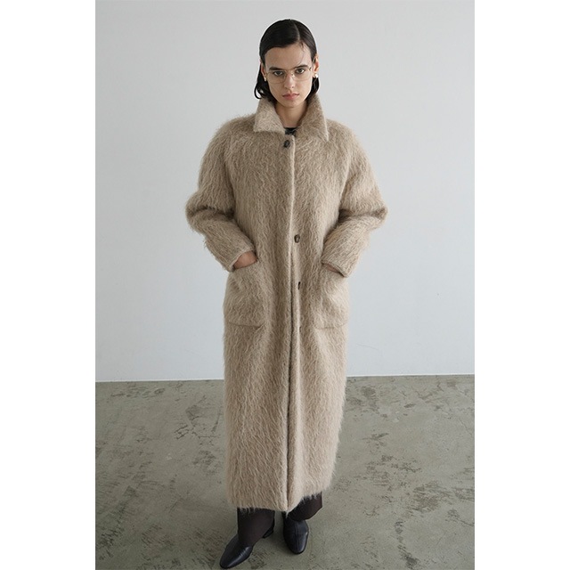 CLANE / ����� LONG SHAGGY LADY MAXI COAT