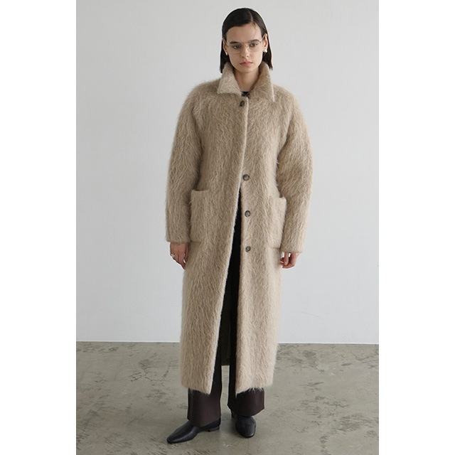 CLANE / ����� LONG SHAGGY LADY MAXI COAT