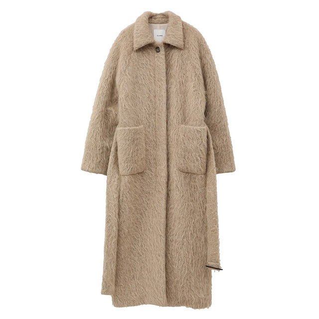 CLANE / ����� LONG SHAGGY LADY MAXI COAT