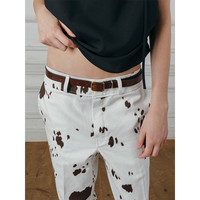 CREDONA / ����ɥ� NARROW LEATHER BELT
