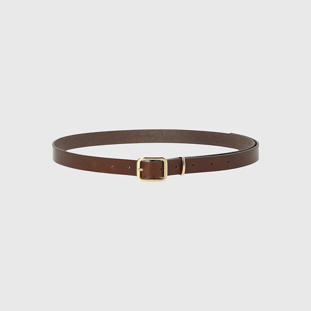 CREDONA / ����ɥ� NARROW LEATHER BELT