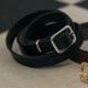 CREDONA / ����ɥ� NARROW LEATHER BELT