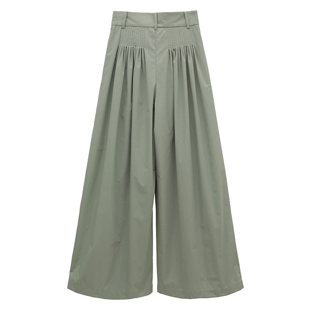 CLANE / ����� TUCK DESIGN WIDE PANTS