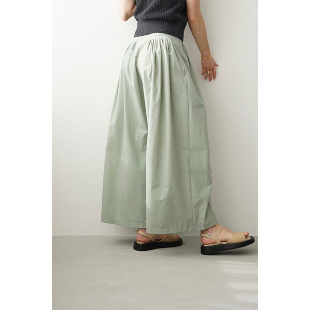 CLANE / ����� TUCK DESIGN WIDE PANTS