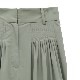 CLANE / ����� TUCK DESIGN WIDE PANTS